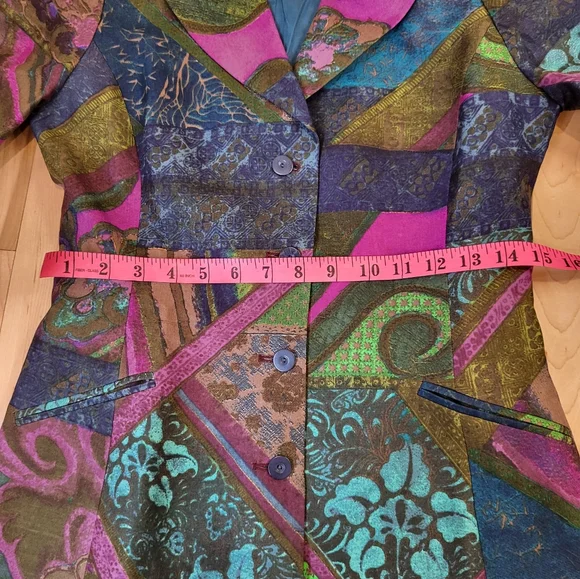 Vintage Kenzo silk blazer - Picture 7 of 11